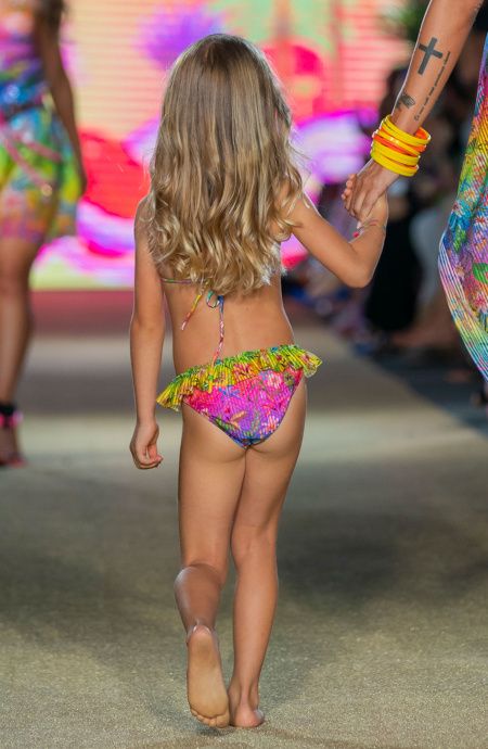 Pin Up Stars Baby Bikini Triangolo Slip Gonnellino Flower Rainbow Online