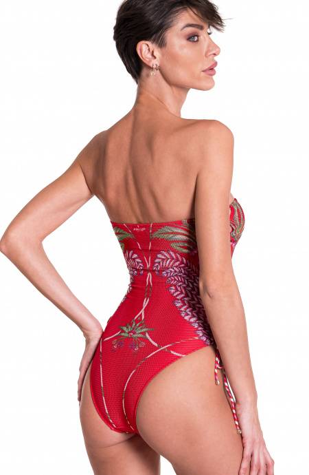 Pin Up Stars Costume Intero a Fascia Camaleonte Moda