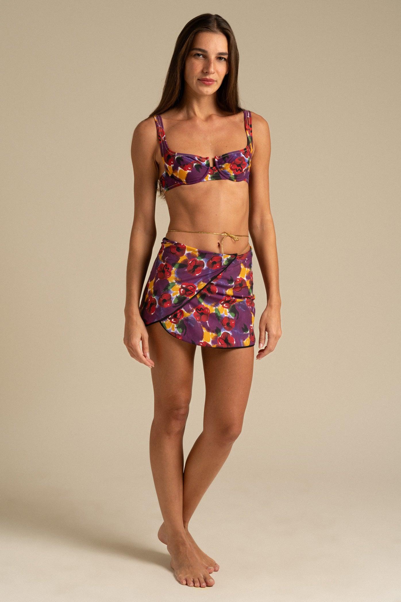 Reina Olga Ciclone Wrap Skirt Negozi Online