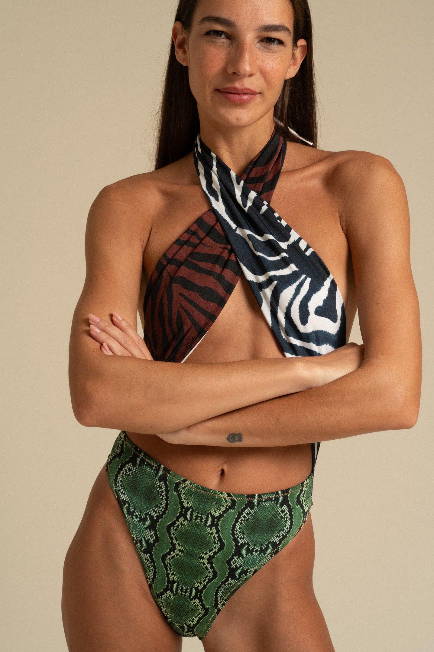 Reina Olga Italian Stallion Swimsuit In Vendita