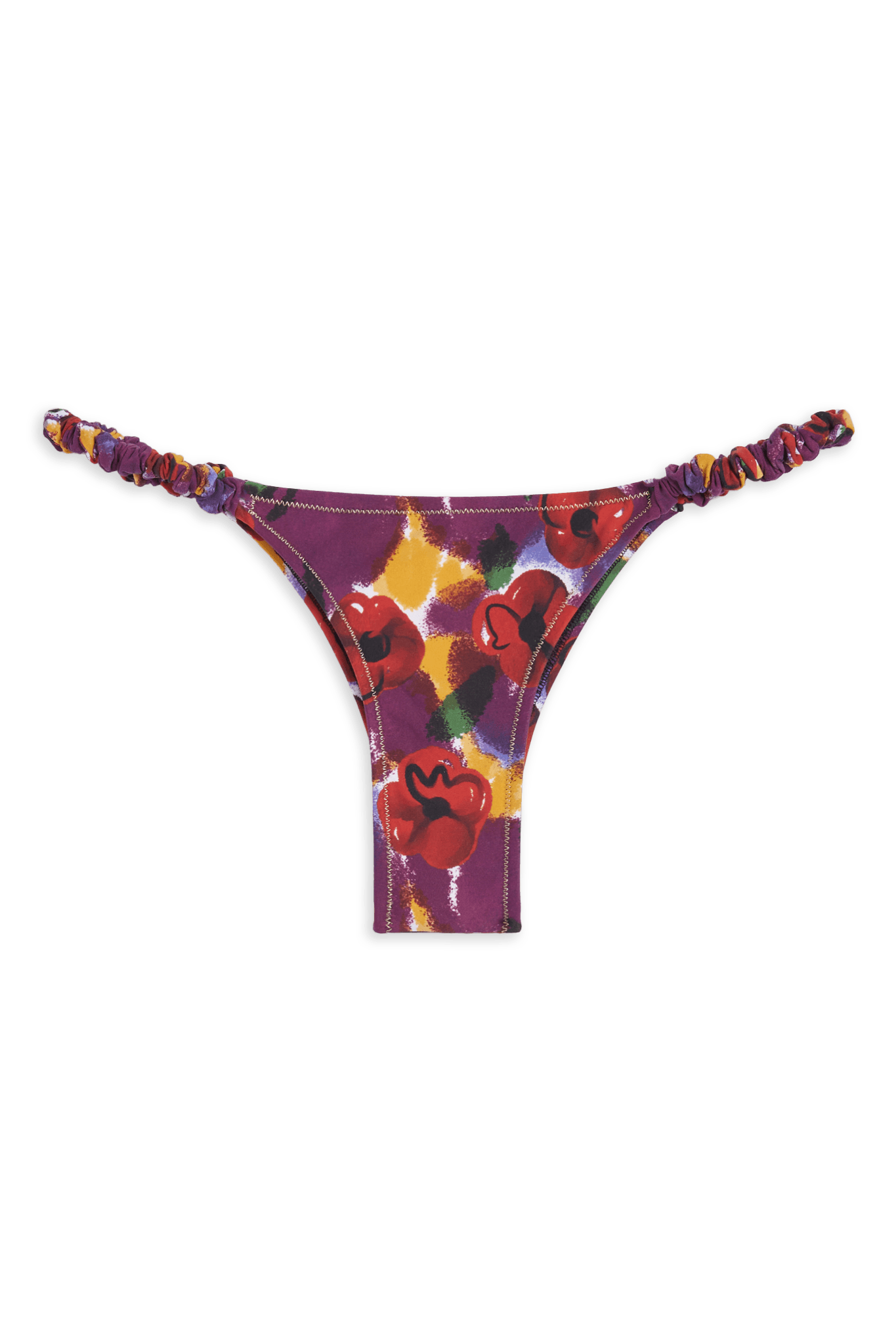 Reina Olga Scrunchie Bikini Bottom Qualità