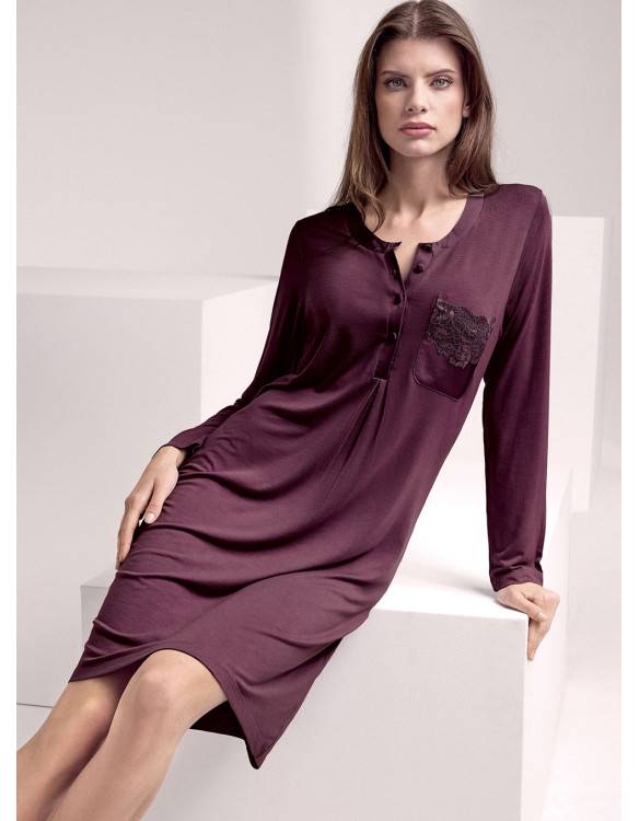 Lormar Camicia da notte - Serie SATÈN Negozi Online