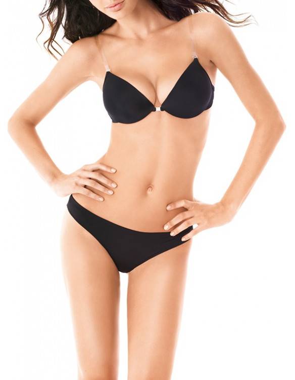 Lormar Reggiseno multiposizione Push Up Joker 18 in microfibra Vendite Flash