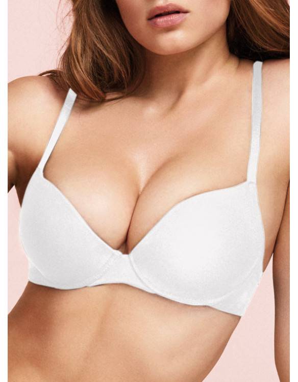 Lormar Reggiseno Push Up tessuto “Ultra Soft” - Naturale Push Soddisfazione Garantita