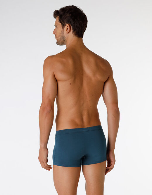 Lovable Boxer Enriched Plain Cotton Modal in cotone e modal, ottanio Vendita Economica