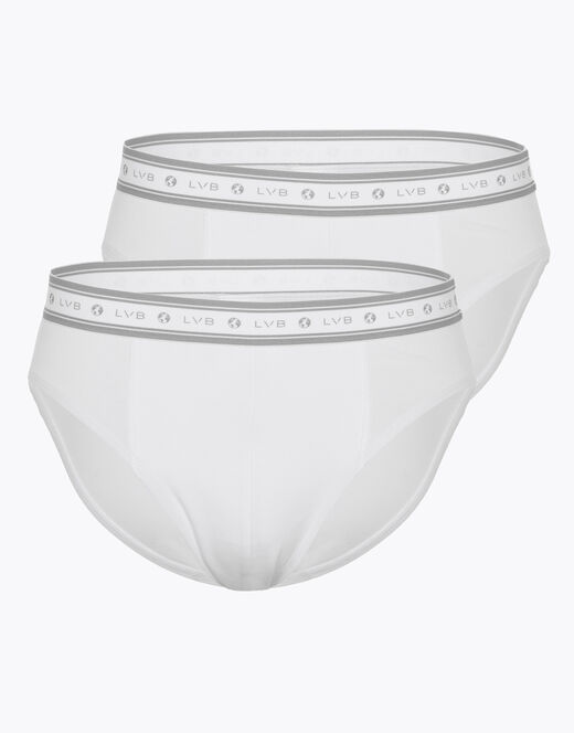 Lovable Slip bipack uomo in cotone biologico, bianco Vendita
