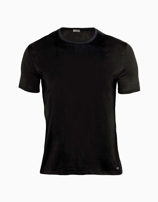 Lovable T-shirt girocollo Supima Premium Cotton in cotone elasticizzato, nero Negozi Online