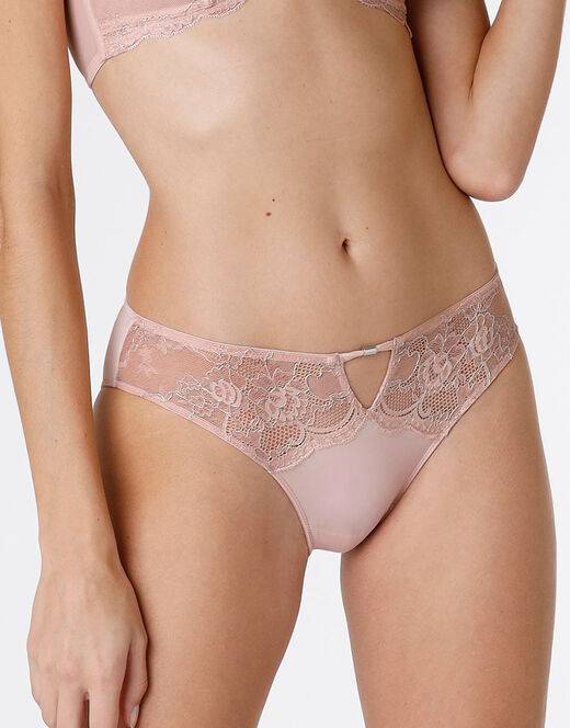 Lovable Slip Trendy Lurex in microfibra e pizzo, neutro Qualità Garantita