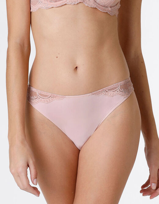 Lovable Brasiliano Trendy Lurex in microfibra e pizzo, neutro Negozi Online