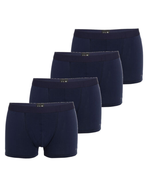 Lovable Boxer in cotone elasticizzato, confezione x4 blu Hotsell