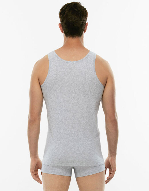 Lovable Canotta 100% Pure Cotton grigio melange in cotone Offerte giornaliere