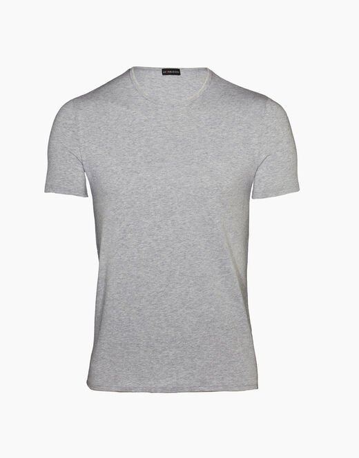 Lovable T-Shirt girocollo Cotton Stretch in cotone elasticizzato, grigio Saldi Di Fabbrica