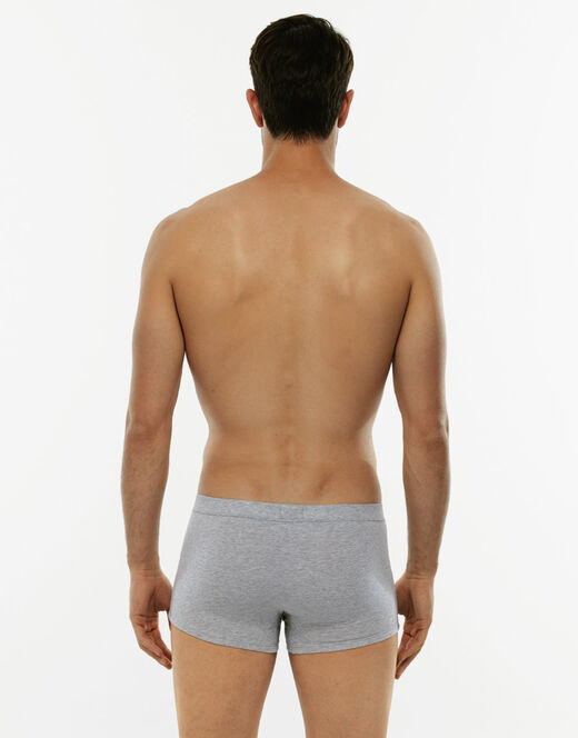 Lovable Short boxer Supima Premium Cotton, grigio melange In Saldo