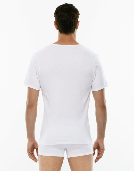 Lovable T-shirt girocollo 100% cotone Pure Cotton, bianco Moda