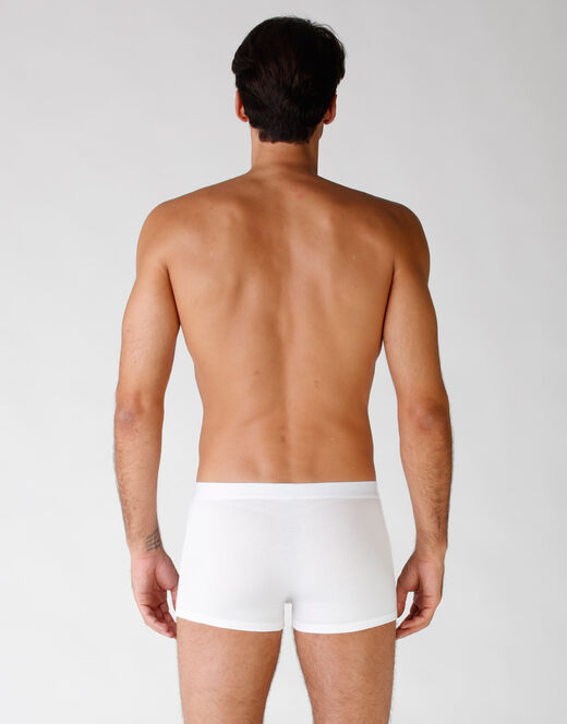 Lovable Bipack boxer in cotone elasticizzato, bianco Italy