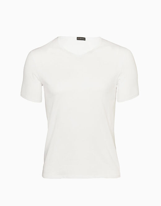 Lovable T-shirt 100% cotone Pure Cotton con scollo a V, bianco Italia