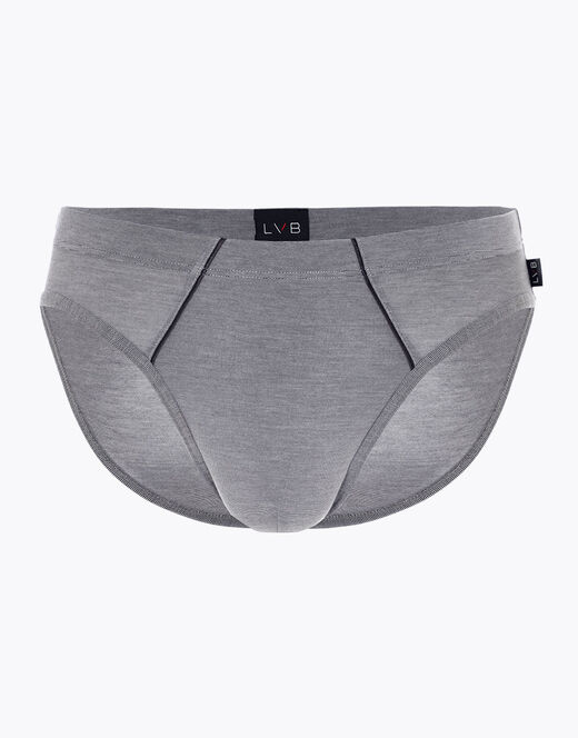 Lovable Slip Micromodal Fil a Fil, grigio melange Negozi Online