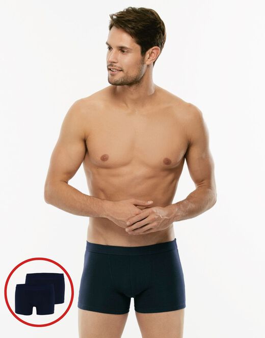 Lovable Boxer Bipack Cotton Stretch In cotone elasticizzato, blu Fino Al -60%