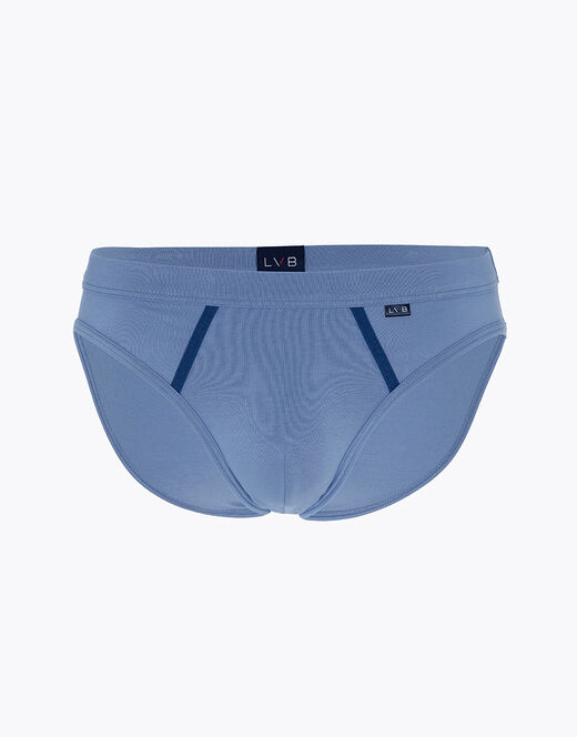 Lovable Slip Enriched Plain Cotton Modal in cotone e modal, azzurro polvere Shopping Online