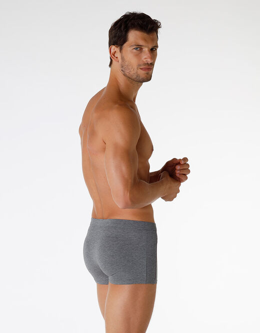 Lovable Boxer in cotone Dynamic Cotton, grigio melange scuro Presa