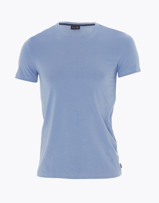 Lovable T-shirt uomo in Stretch Cotton - Azzurro Polvere 2025