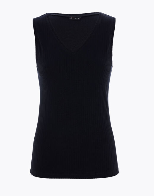 Lovable Smanicato Basic Soul in viscosa, nero Latest stili