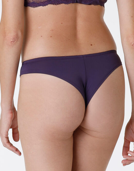 Lovable Brasiliano Pretty Lace in pizzo e microfibra, tornado scuro Negozio
