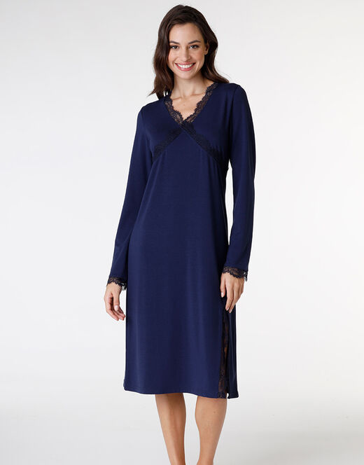 Lovable Camicia da notte in jersey, blu Italy