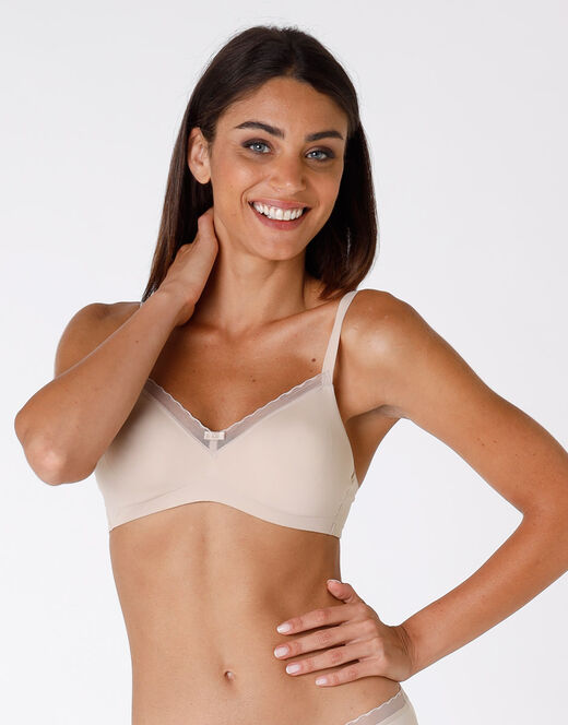 Lovable Reggiseno senza ferretto My Daily Comfort in microfibra, skin Consegna Veloce