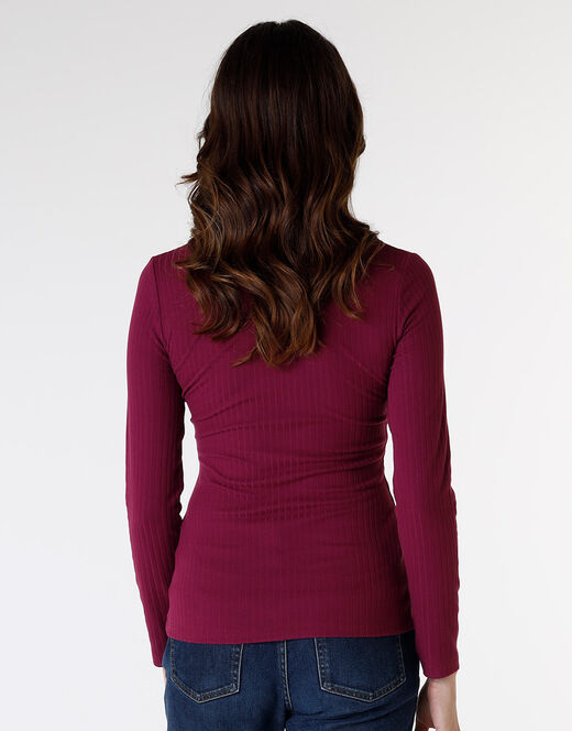 Lovable Maglia manica lunga Basic Soul, bordeaux I Più Venduti