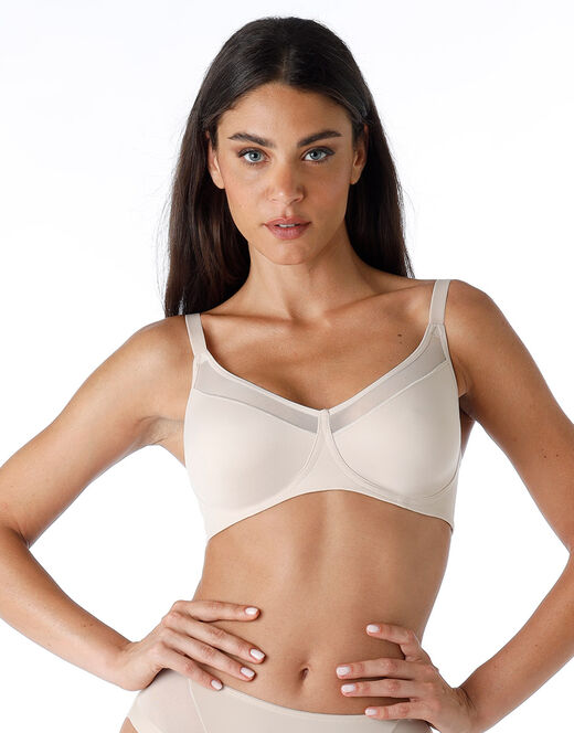 Lovable Reggiseno senza ferretto Modern Shaping in microfibra, skin Spedizione Gratuita