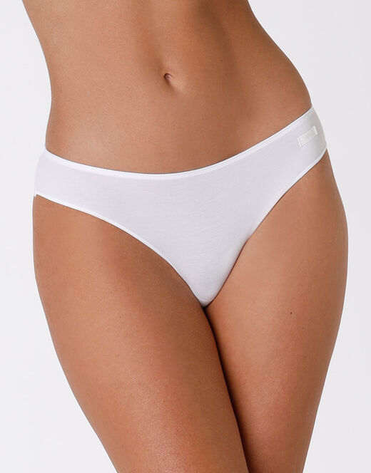 Lovable Slip Invisible Cotton bianco in cotone. Massima invisibilità Consegna Veloce
