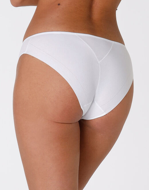 Lovable Slip Invisible Cotton bianco in cotone. Massima invisibilità Consegna Veloce