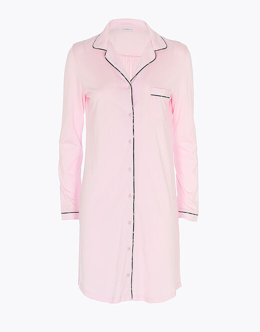 Lovable Camicia da notte in jersey di cotone modal, rosa Economico