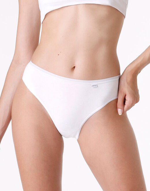 Lovable Tai lovely in cotone modal, bianco In Saldo
