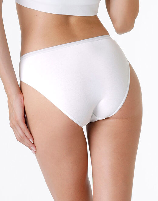 Lovable Tai lovely in cotone modal, bianco In Saldo