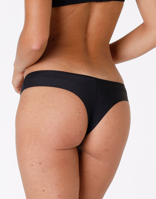 Lovable Brasiliano Invisible in microfibra, nero In Linea