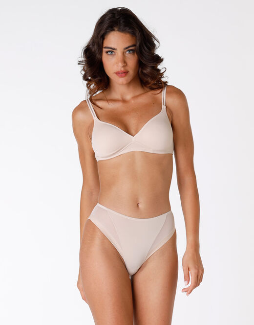 Lovable Slip midi sgambato Invisible Ultralight skin in microfibra e tulle. Massima invisibilità Promozione