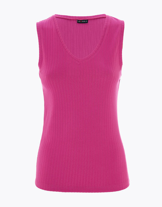 Lovable Canotta Basic Soul con scollo a V, rosa sorbetto Shopping Online