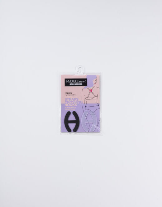 Lovable Ganci per spalline Invisible Secret, confezione x2 nero e trasparente Saldi