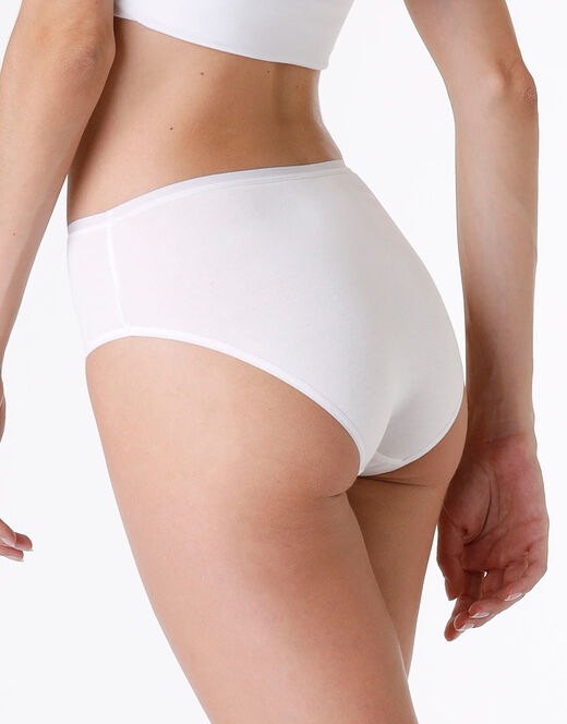 Lovable Slip midi lovely in cotone modal, bianco Rilascio limitato