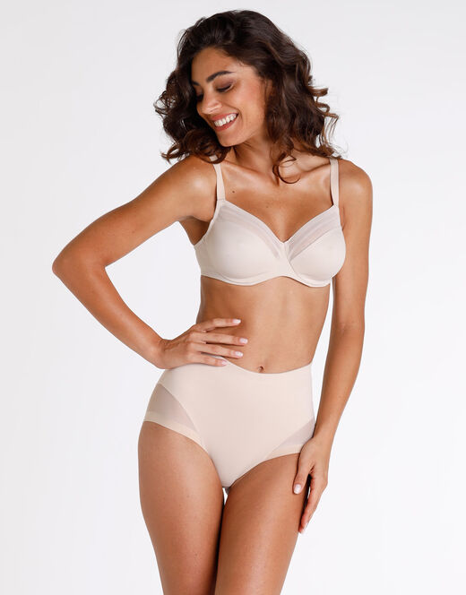 Lovable Reggiseno con ferretto senza imbottitura Shaping New Fit in microfibra, skin Convenienza