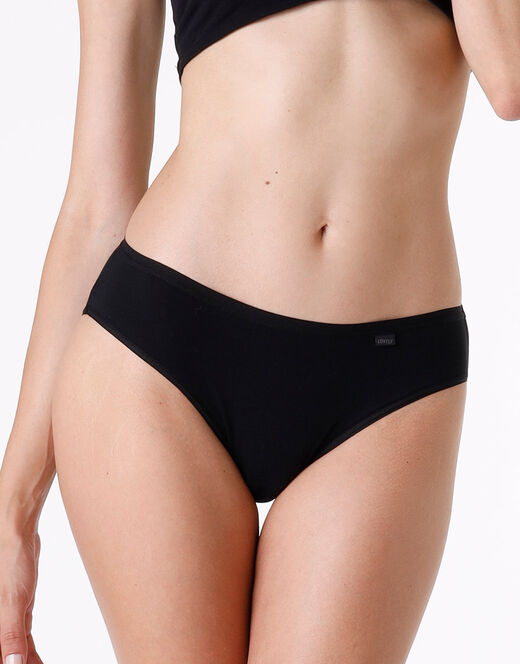 Lovable Slip mini lovely in cotone modal, nero Prezzo Ridotto