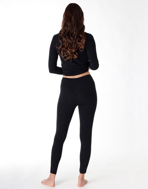 Lovable Leggings donna in cotone Relax&Go, nero Negozio online di fabbrica