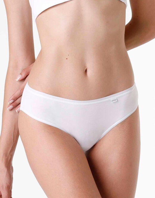 Lovable Slip mini lovely in cotone modal, bianco Prezzo di fabbrica