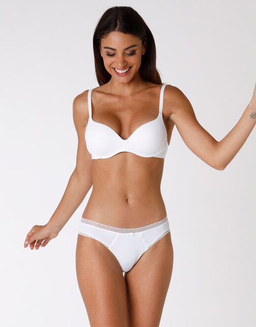 Lovable Reggiseno push up senza ferretto My Daily Comfort in microfibra, bianco Offerta esclusiva