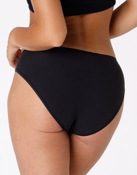 Lovable Slip mini lovely, nero in cotone soft Offerta per la Festa della Mamma
