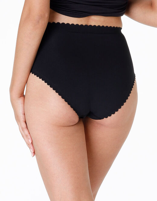 Lovable Multipack Slip alto invisible softness, X3 nero Vendita calda