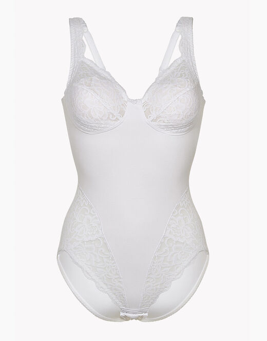 Lovable Body senza ferretto lov’ring con pizzo Media contenitività, bianco Enormi risparmi
