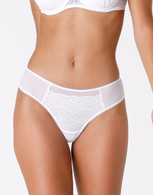 Lovable Brasiliano Celebrity bianco in pizzo e tulle Solo un giorno rimasto